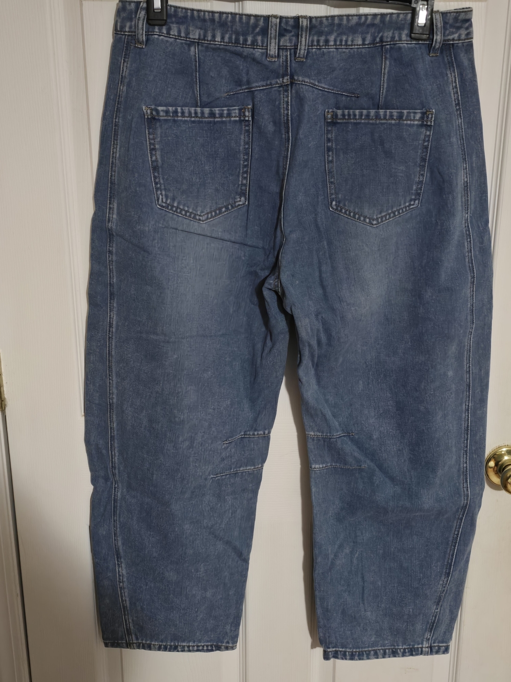 Women's Wide-Leg Denim Jeans in Blue
